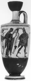 LEKYTHOS (ATHENIAN, BLACK-FIGURE)