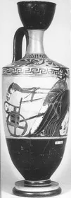 LEKYTHOS (ATHENIAN, BLACK-FIGURE)