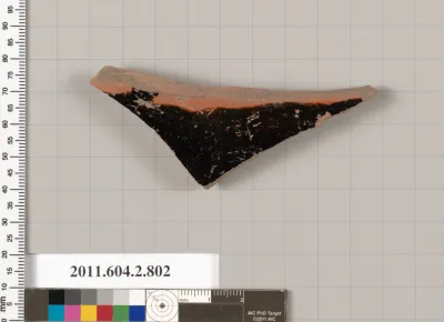 Terracotta fragment of a calyx-krater (bowl for mixing wine and water)