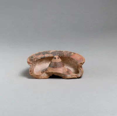 Terracotta lamp fragment