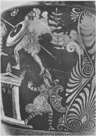 AMPHORA, PANATHENAIC SHAPE (SOUTH ITALIAN, APULIAN, RED-FIGURE)