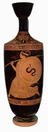 LEKYTHOS (ATHENIAN, RED-FIGURE)