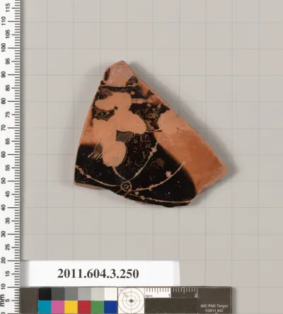 Terracotta fragment of a neck-amphora (jar)