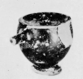 FEEDER (UNCERTAIN, BLACK GLAZE)