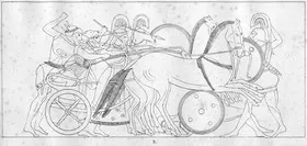 AMPHORA, BELLY, TYPE B (ATHENIAN, BLACK-FIGURE)