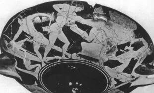 CUP (ATHENIAN, RED-FIGURE)