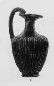 OINOCHOE (CALENIAN, BLACK GLAZE)