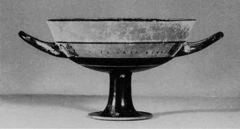 CUP, LITTLE MASTER LIP (ATHENIAN, BLACK-FIGURE)