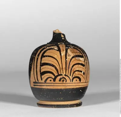 Attisch rotfigurige Bauchlekythos