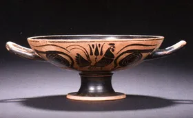 CUP A (ATHENIAN, BLACK-FIGURE)