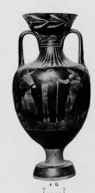AMPHORA, PANATHENAIC SHAPE (SOUTH ITALIAN, APULIAN, RED-FIGURE)