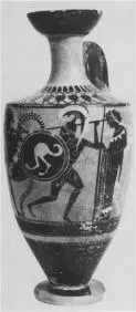 LEKYTHOS (ATHENIAN, BLACK-FIGURE)