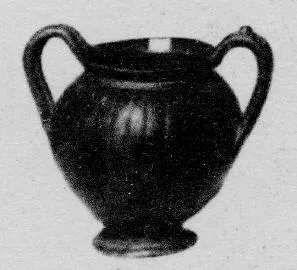 STAMNOS (SOUTH ITALIAN, CAMPANIAN, BLACK GLAZE)