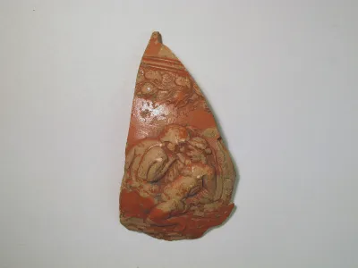 Terracotta bowl fragment