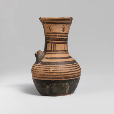 Terracotta oinochoe (jug)