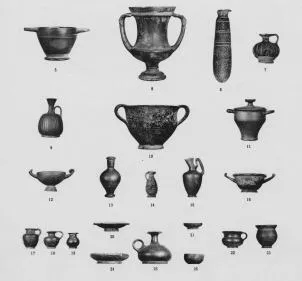 VARIOUS (GREEK, BLACK GLAZE)