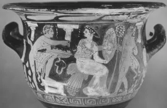 KRATER, BELL (ATHENIAN, RED-FIGURE)