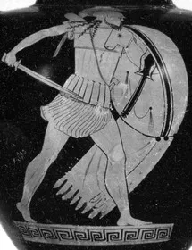 AMPHORA, NECK (ATHENIAN, RED-FIGURE)