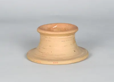 Terracotta foot of Hadra hydria (water jar)