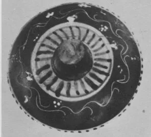 LID (SOUTH ITALIAN, GNATHIAN, BLACK GLAZE)