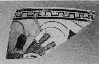 KYATHOS, FRAGMENT (ATHENIAN, BLACK-FIGURE)