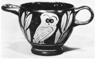 SKYPHOS (ATHENIAN, RED-FIGURE)