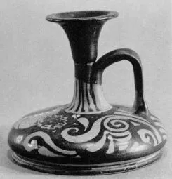 LEKYTHOS, SQUAT (SOUTH ITALIAN, APULIAN, RED-FIGURE)