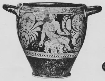 SKYPHOS (ETRUSCAN, RED-FIGURE)