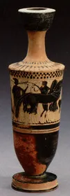 LEKYTHOS (ATHENIAN, BLACK-FIGURE)