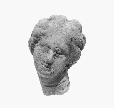 Head with Melon Coiffure
