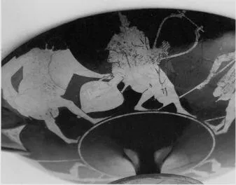 CUP B (ATHENIAN, RED-FIGURE)
