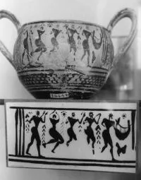 KANTHAROS (ATHENIAN GEOMETRIC, SILHOUETTE)