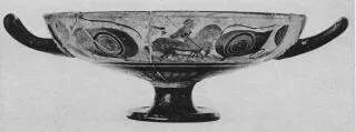 CUP (ATHENIAN, BLACK-FIGURE)