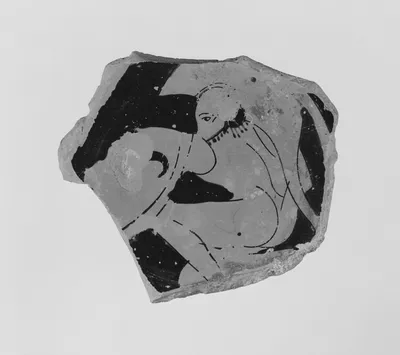 Attic Red-Figure Cup Fragment