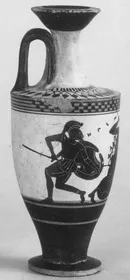 LEKYTHOS (ATHENIAN, BLACK-FIGURE)