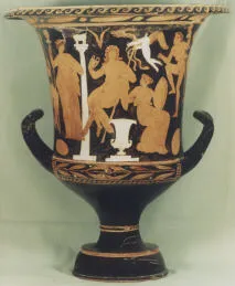 KRATER, CALYX (ATHENIAN, RED-FIGURE)
