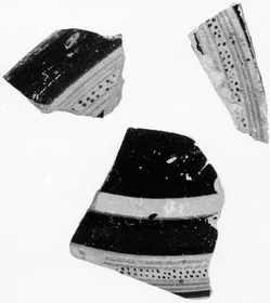 PLATE, FRAGMENTS (ATHENIAN, BLACK-FIGURE)