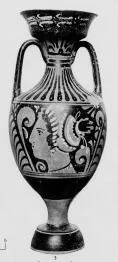 AMPHORA, PANATHENAIC SHAPE (SOUTH ITALIAN, APULIAN, RED-FIGURE)