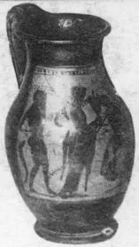 OLPE (ATHENIAN, BLACK-FIGURE)