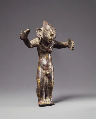 Statuette of a Grotesque Male Figure