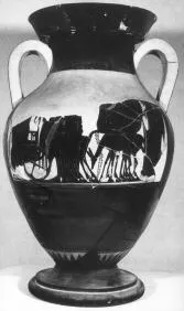 AMPHORA, BELLY, TYPE A (ATHENIAN, BLACK-FIGURE)