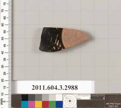 Terracotta fragment of an open shape