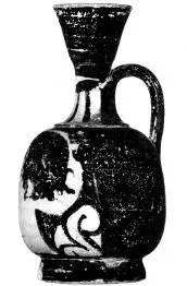 LEKYTHOS, SQUAT (SOUTH ITALIAN, CAMPANIAN, RED-FIGURE)