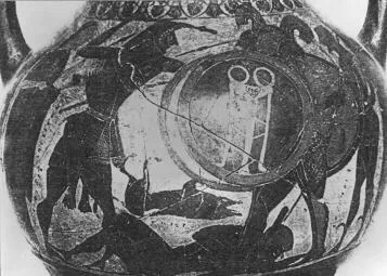 AMPHORA, BELLY, TYPE B (ATHENIAN, BLACK-FIGURE)