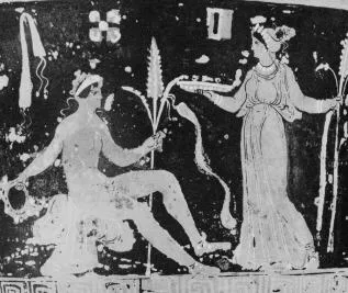 KRATER, BELL (SOUTH ITALIAN, APULIAN, RED-FIGURE)