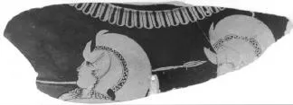 STAMNOS, FRAGMENT (ATHENIAN, RED-FIGURE)