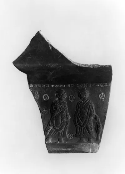 Scene of Tobias in Relief