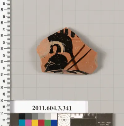 Terracotta fragment of a neck-amphora (jar)