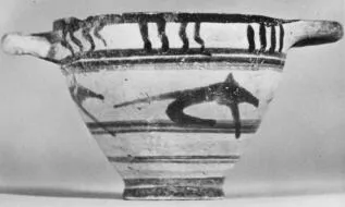 SKYPHOS (PROTOCORINTHIAN, SILHOUETTE)