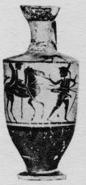 LEKYTHOS (ATHENIAN, BLACK-FIGURE)